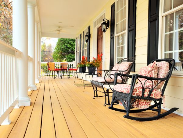 Porch Construction in Edison
