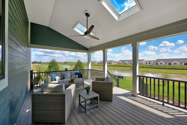Covered Deck Construction in Edison