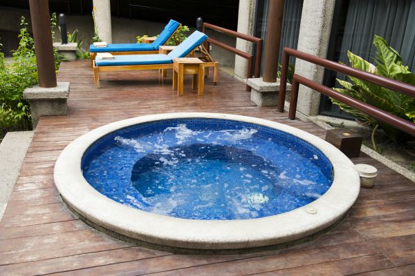 Hot Tub Deck Construction in Edison