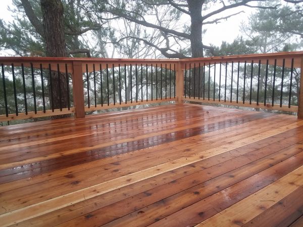 Cedar Deck Repair in Edison